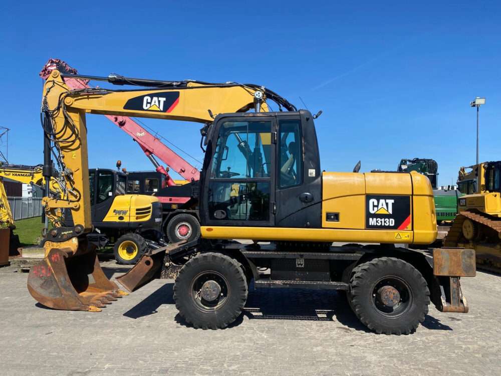 Caterpillar M313D mobiele graafmachine
