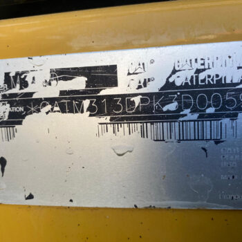 Caterpillar M313D mobiele graafmachine
