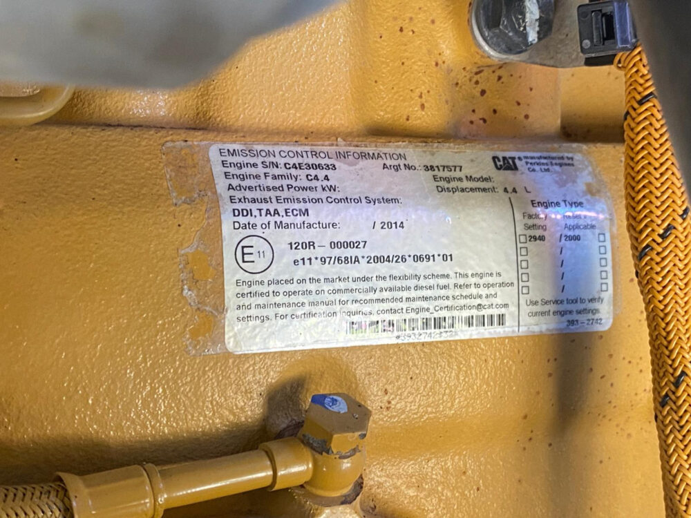 Caterpillar M313D mobiele graafmachine
