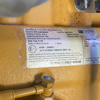 Caterpillar M313D mobiele graafmachine
