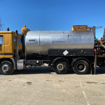 Mercedes-Benz 2535 ACMAR bitumen sprayer