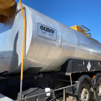 Mercedes-Benz 2535 ACMAR bitumen sprayer