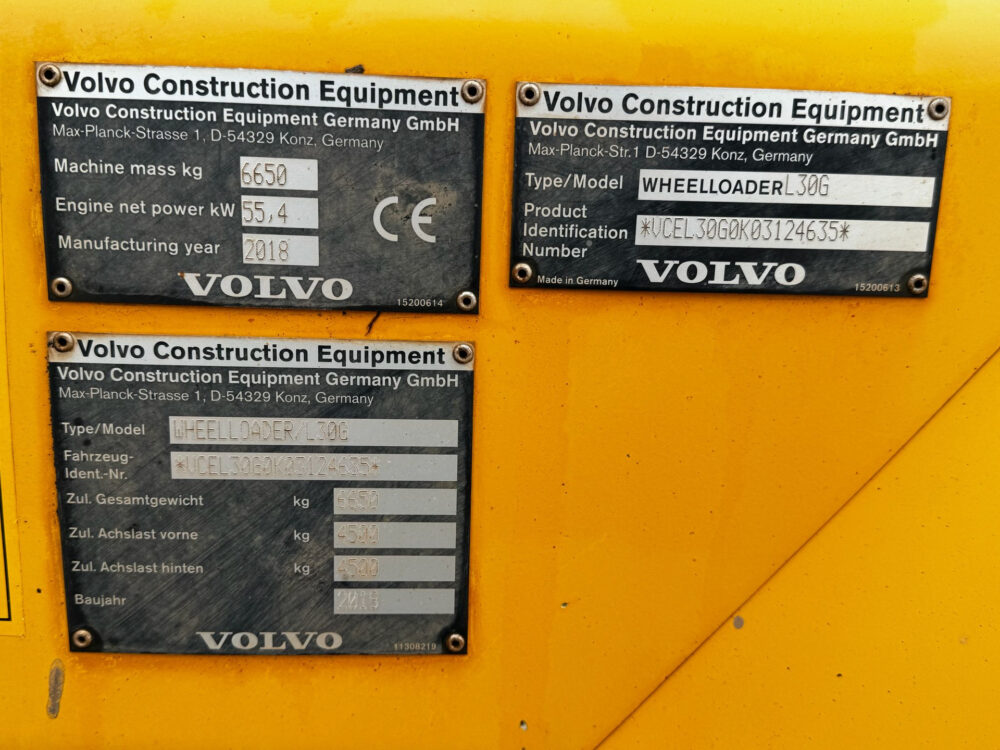 Volvo L30G wiellader