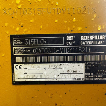 Caterpillar 315 F L CR