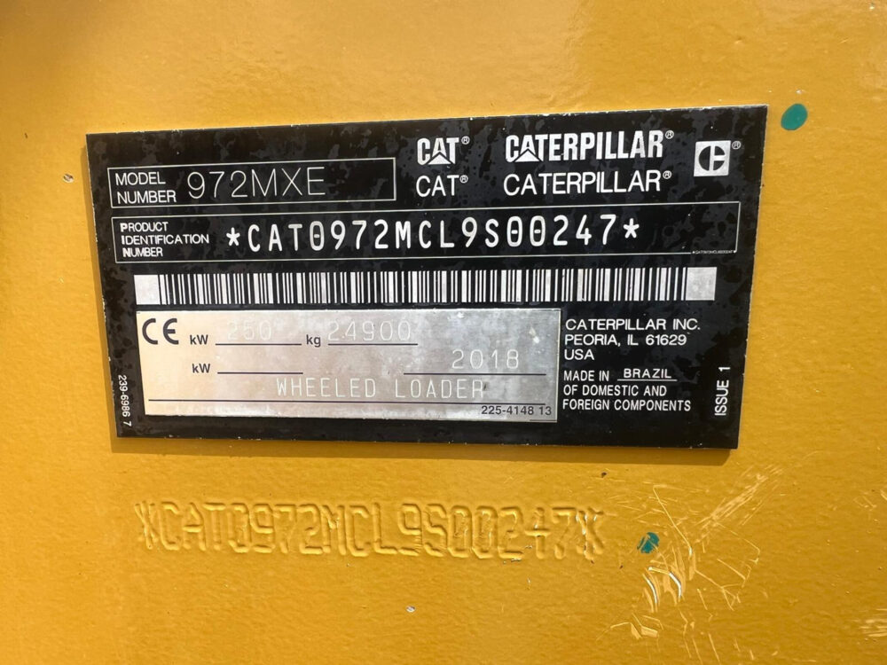 Caterpillar 972M XE wiellader