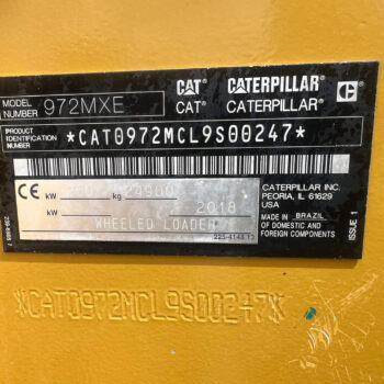 Caterpillar 972M XE wiellader
