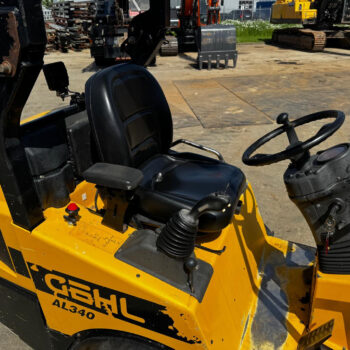 Gehl AL340 wiellader with registration!