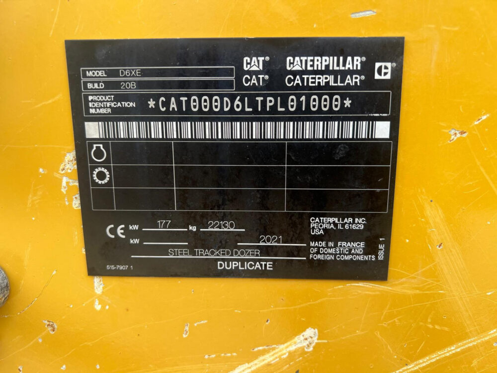 Caterpillar D6 XL next gen bulldozer
