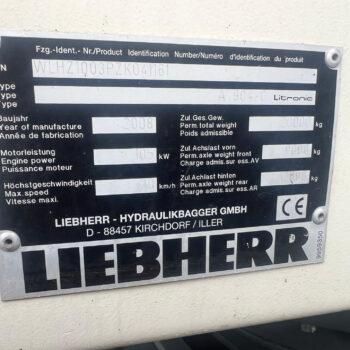 Liebherr A904 C mobiele graafmachine