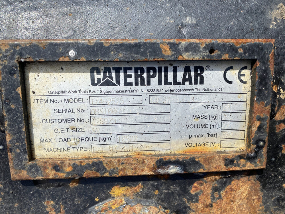Verachtert CAT CW30 Snelwissel