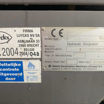 seHitachi ZX210 LC-1 rupsgraafmachine