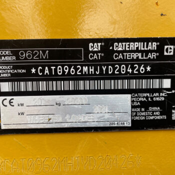 Caterpillar 962 M wiellader