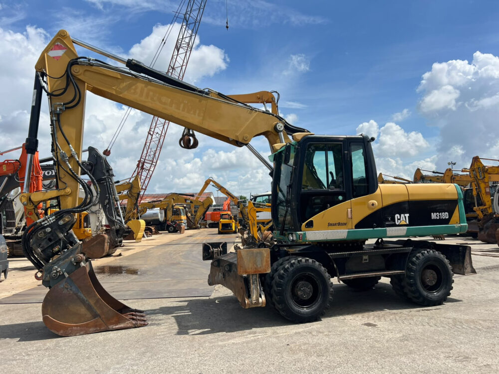 Caterpillar M318 D mobiele graafmachine