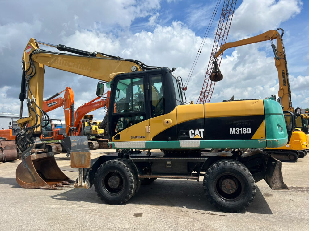 Caterpillar M318 D mobiele graafmachine