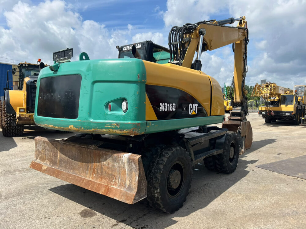 Caterpillar M318 D mobiele graafmachine