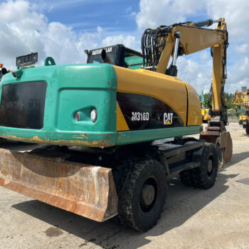 Caterpillar M318 D mobiele graafmachine