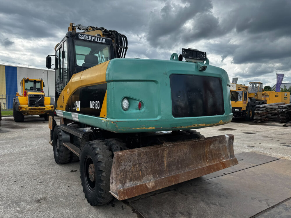 Caterpillar M318 D mobiele graafmachine