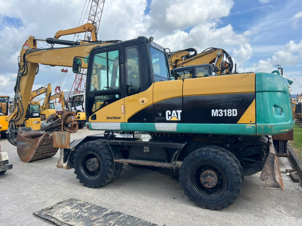 Caterpillar M318 D mobiele graafmachine