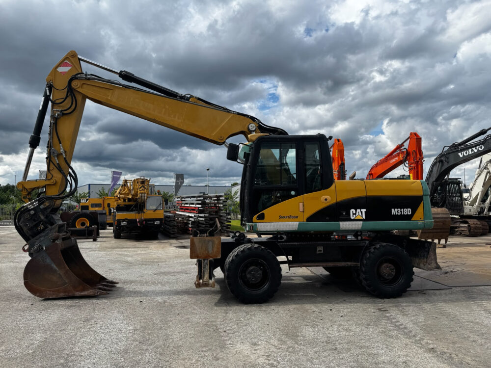 Caterpillar M318 D mobiele graafmachine