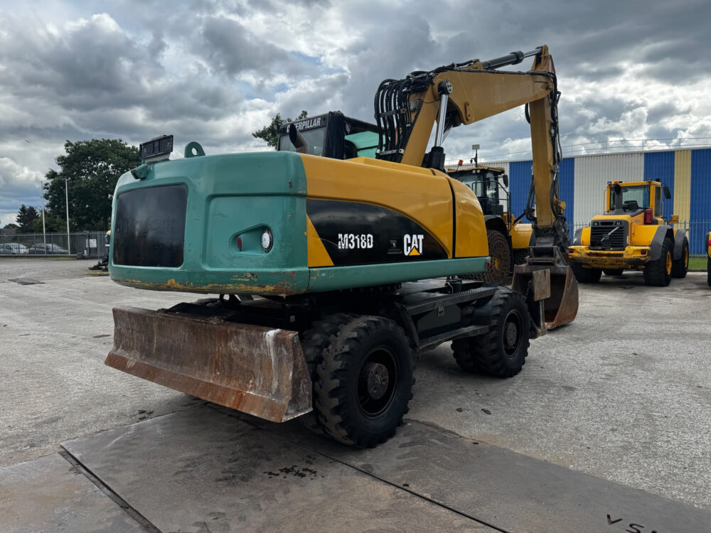 Caterpillar M318 D mobiele graafmachine