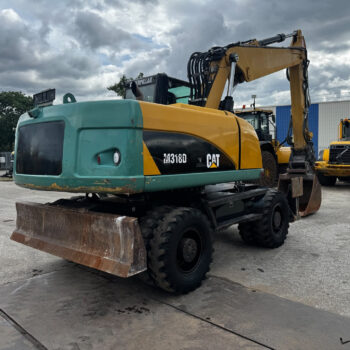 Caterpillar M318 D mobiele graafmachine