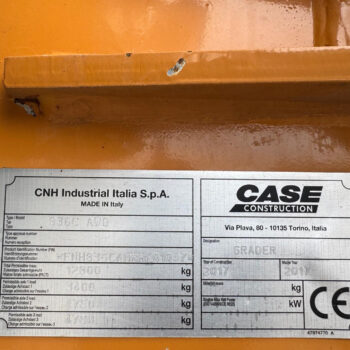 Case 836C AWD grader