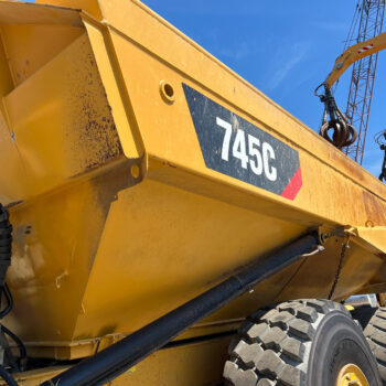 Caterpillar 745C 6×6 dumper