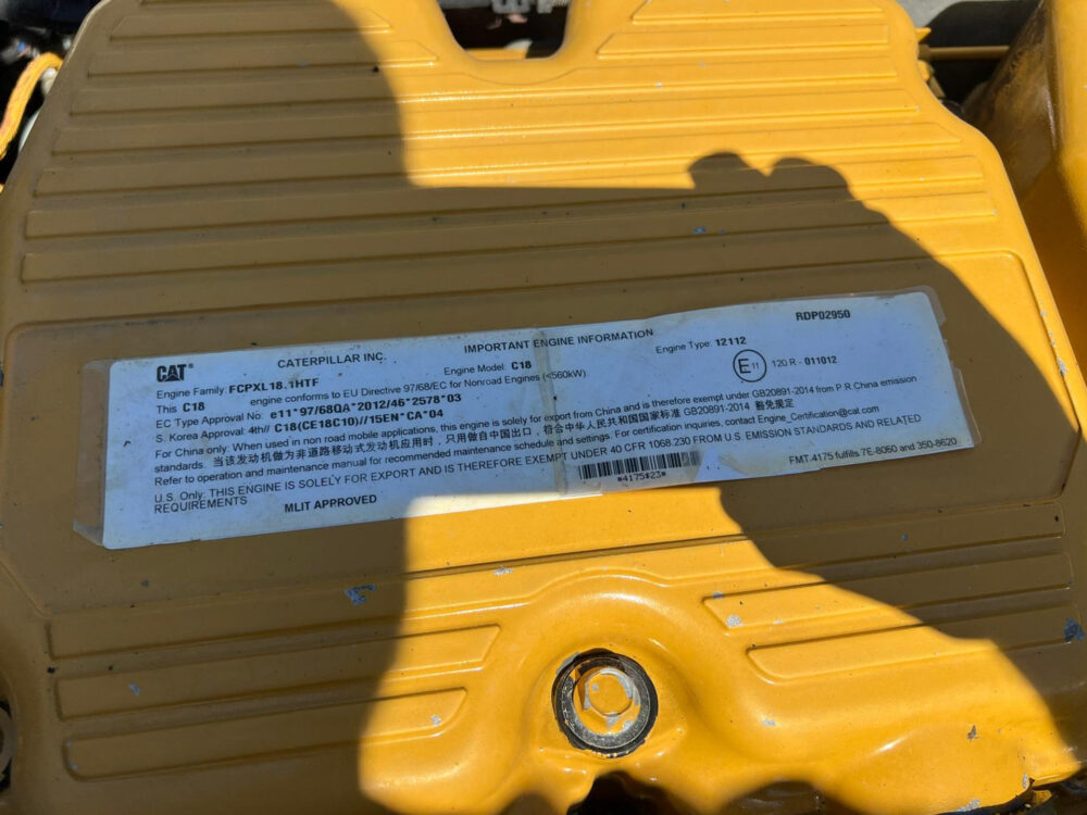 Caterpillar 745C 6×6 dumper