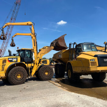 Caterpillar 745C 6×6 dumper