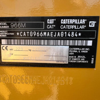 Caterpillar 966M wiellader