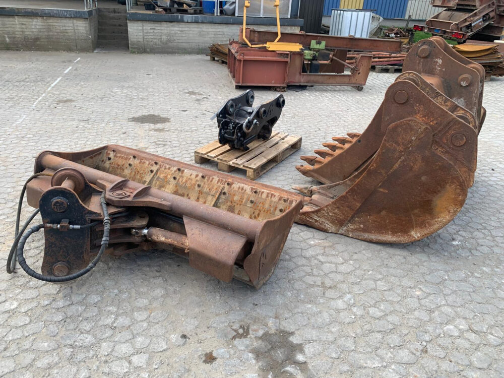 Graafmachine bakken set 20-25tons