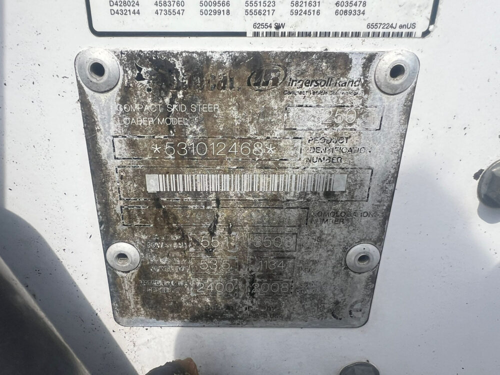 Bobcat S250 schranklader AIRCON!!