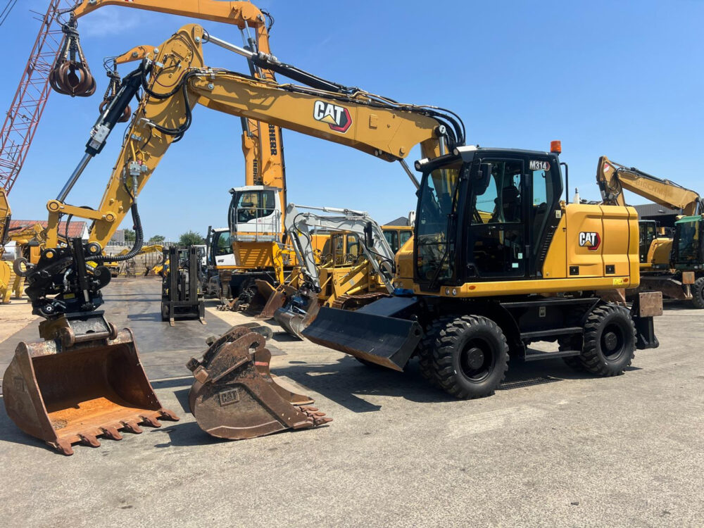 Caterpillar M314 mobiele graafmachine
