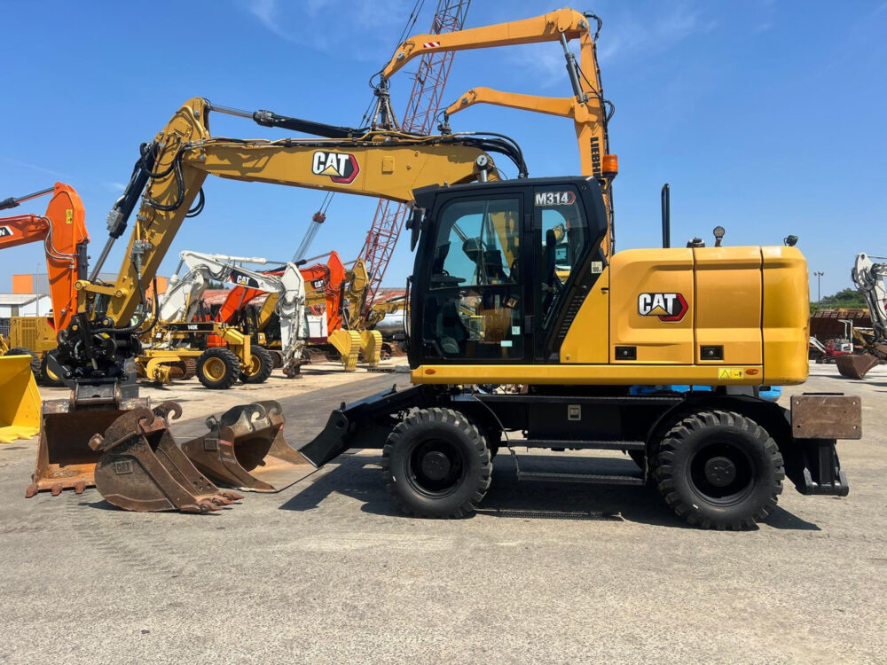 Caterpillar M314 mobiele graafmachine