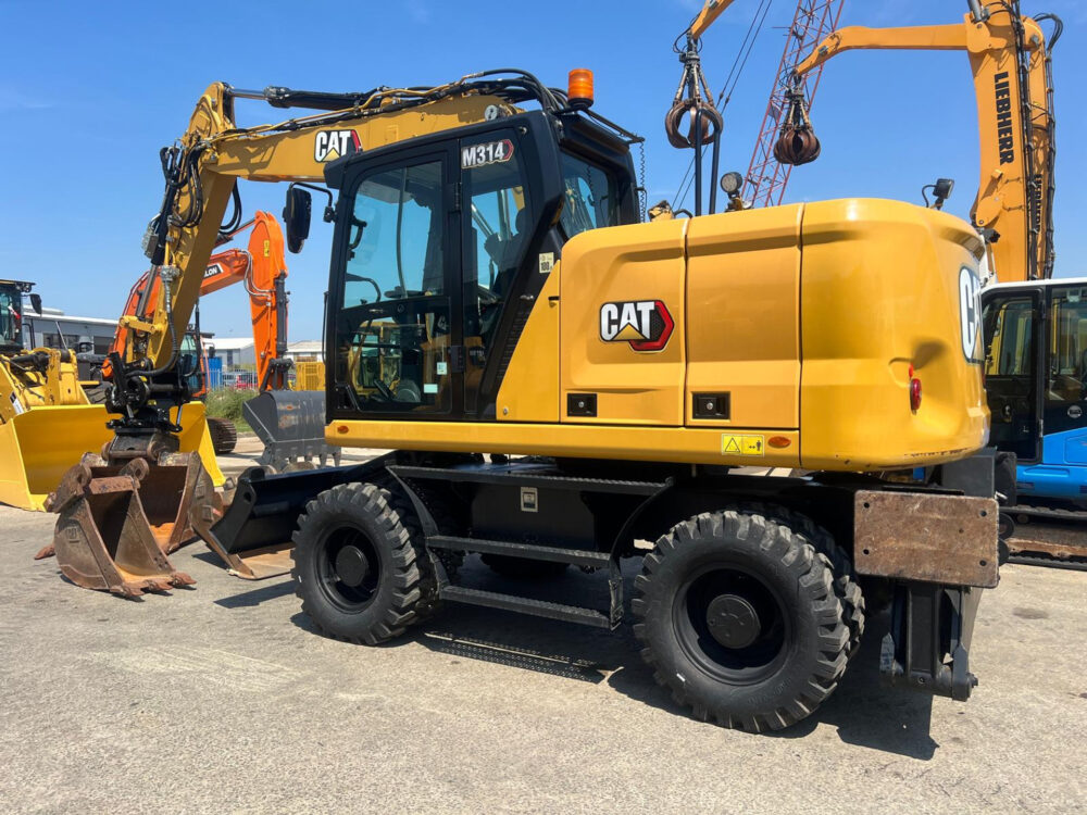 Caterpillar M314 mobiele graafmachine