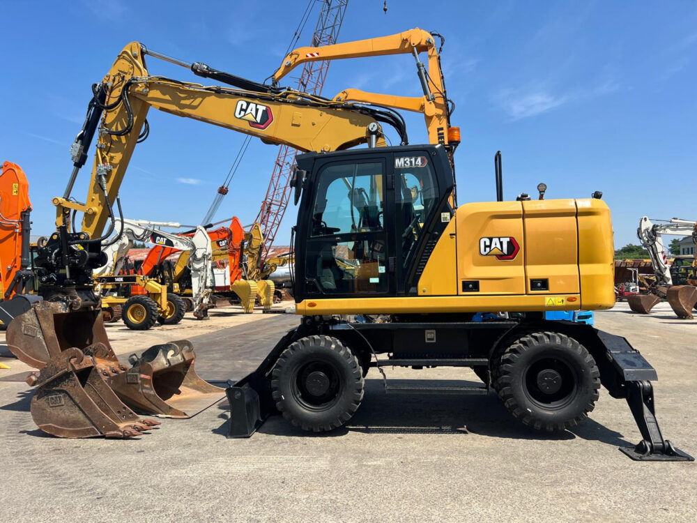 Caterpillar M314 mobiele graafmachine