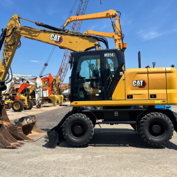 Caterpillar M314 mobiele graafmachine
