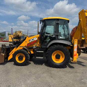 JCB 3CX easy control graaflaad combinati