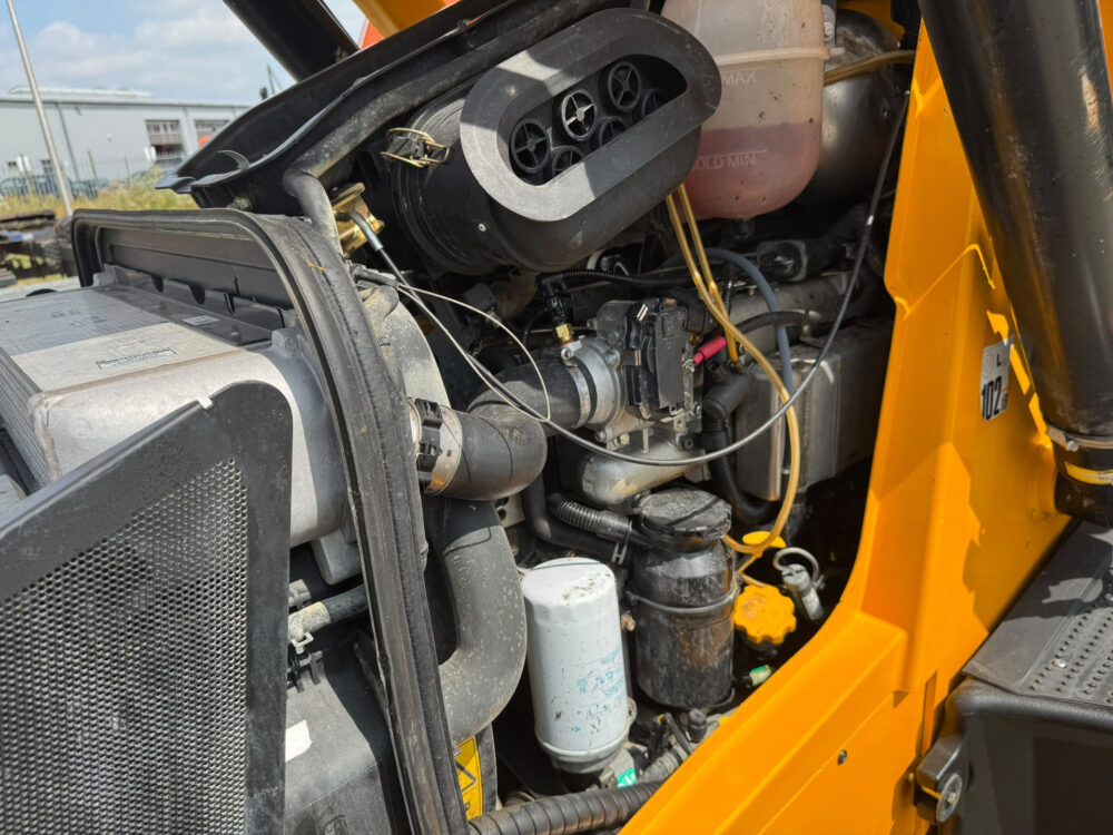 JCB 3CX easy control graaflaad combinati
