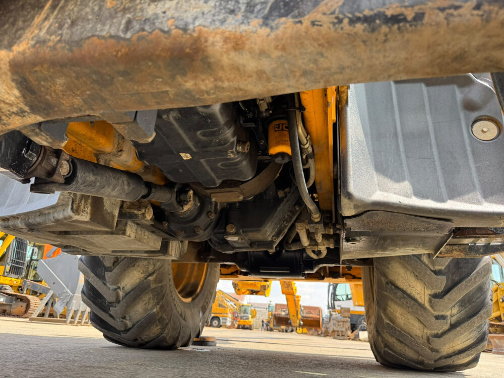 JCB 3CX easy control graaflaad combinati