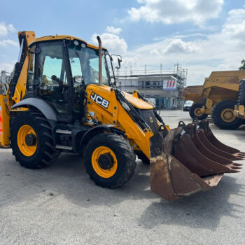JCB 3CX easy control graaflaad combinati