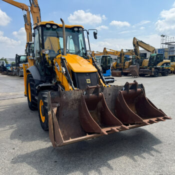 JCB 3CX easy control graaflaad combinati