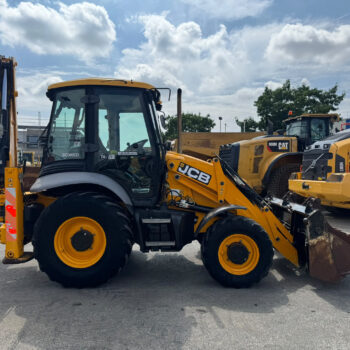 JCB 3CX easy control graaflaad combinati