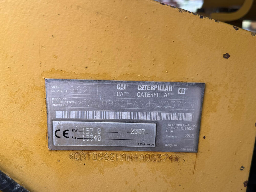Caterpillar 962H wiellader