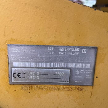 Caterpillar 962H wiellader