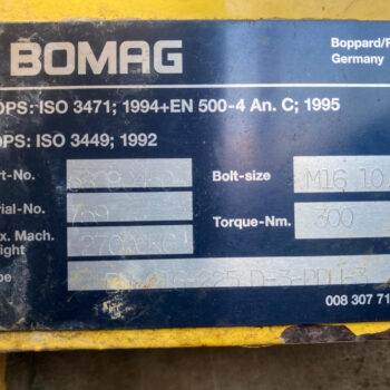 Bomag BW 216-D3 wals