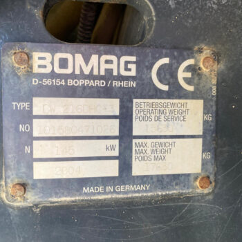 Bomag BW 216-D3 wals