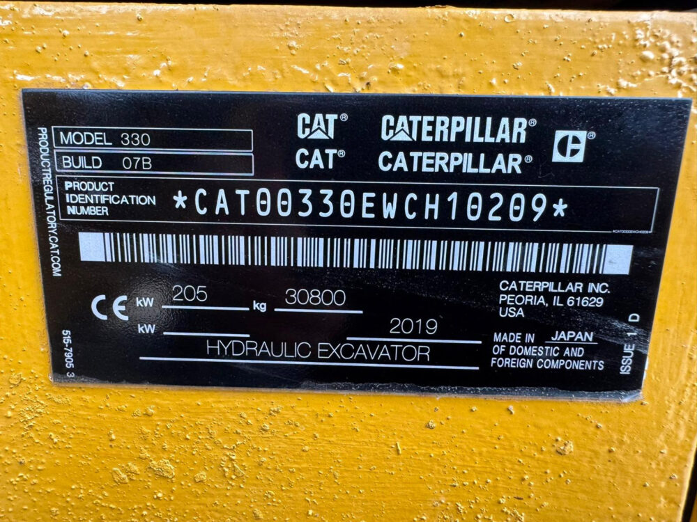 Caterpillar 330 NG Rupsgraafmachine