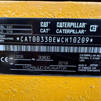 Caterpillar 330 NG Rupsgraafmachine
