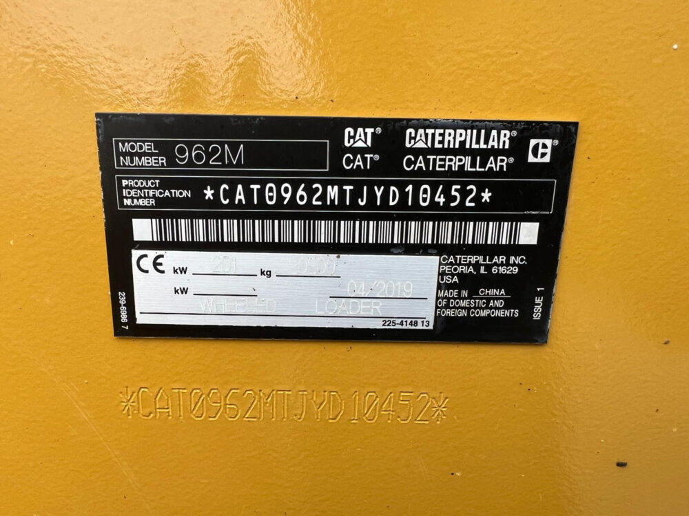 Caterpillar 962 M wiellader